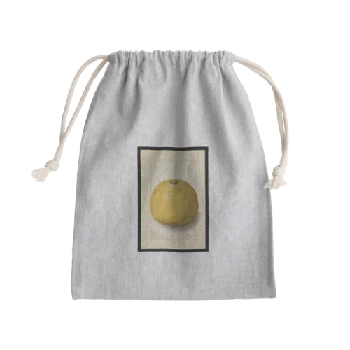 Aegle marmelos  Mini Drawstring Bag