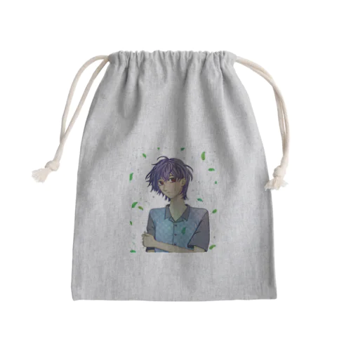 そよ風 Mini Drawstring Bag