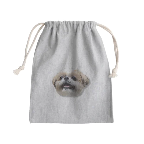 にっこりシーズー Mini Drawstring Bag