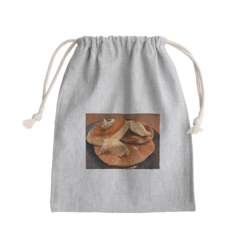 神ったホットケーキ Mini Drawstring Bag