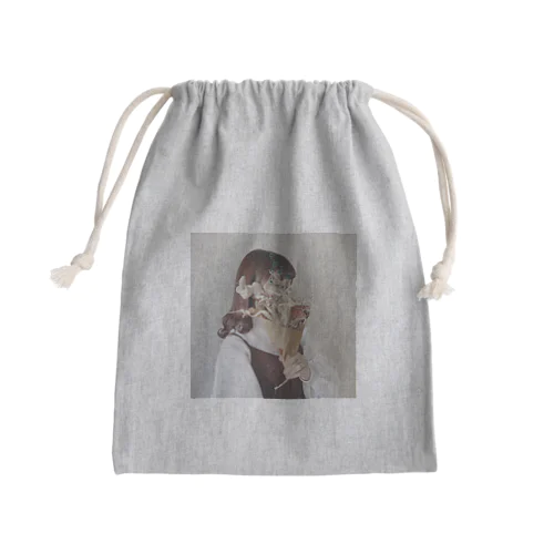 ドライな女の子 Mini Drawstring Bag