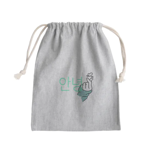 仕事用 Mini Drawstring Bag