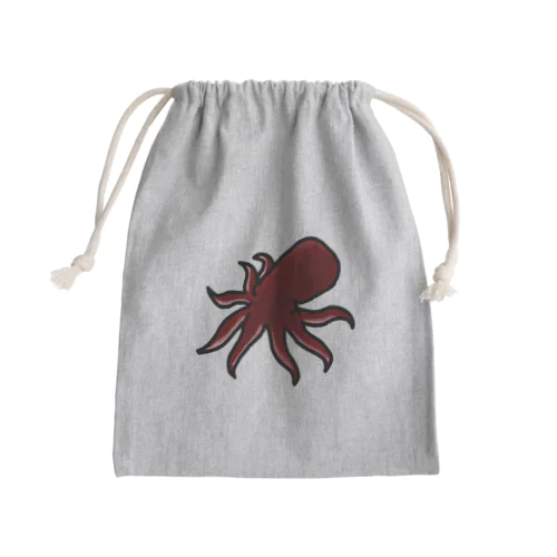 タコ Mini Drawstring Bag