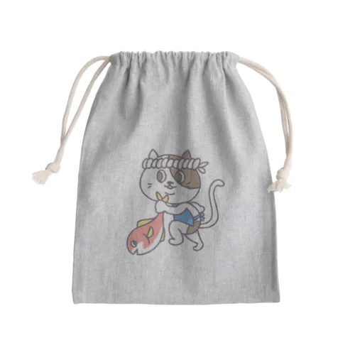 やまにゃんグッズ Mini Drawstring Bag