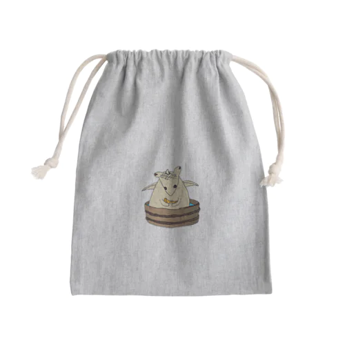 豆腐ドラゴン Mini Drawstring Bag