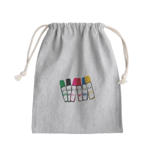 クレヨン兄弟 Mini Drawstring Bag