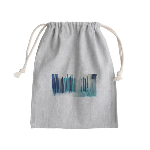 Night Station Mini Drawstring Bag