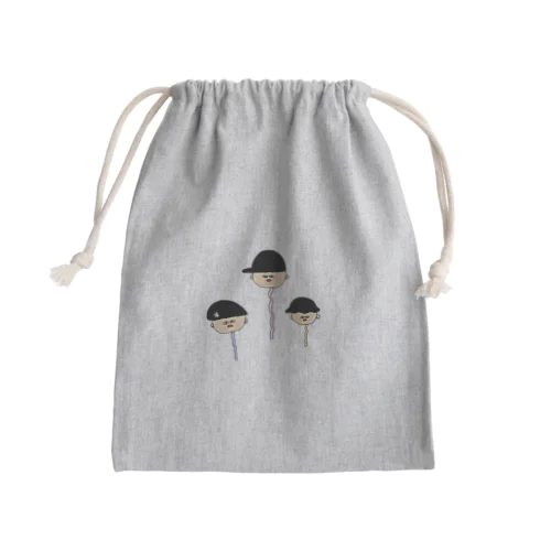 ストリート三兄弟 Mini Drawstring Bag