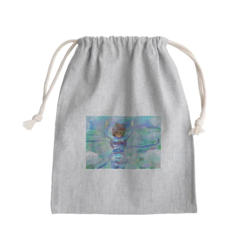 空挺部隊の女の子 Mini Drawstring Bag