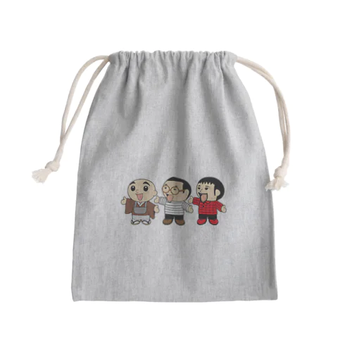 ちょっとかけこみナイト Mini Drawstring Bag