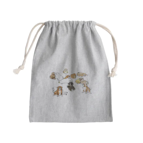 仔犬 Mini Drawstring Bag