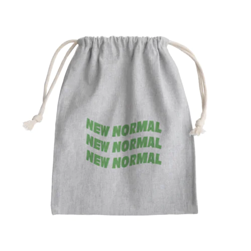 new normal Mini Drawstring Bag