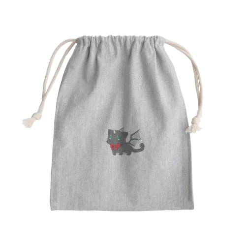 にゃんドラ｢ノック｣｣ Mini Drawstring Bag