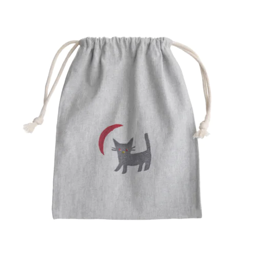 月からきた猫 Mini Drawstring Bag