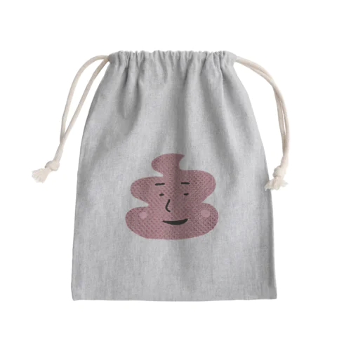 ピンクうんちくん Mini Drawstring Bag