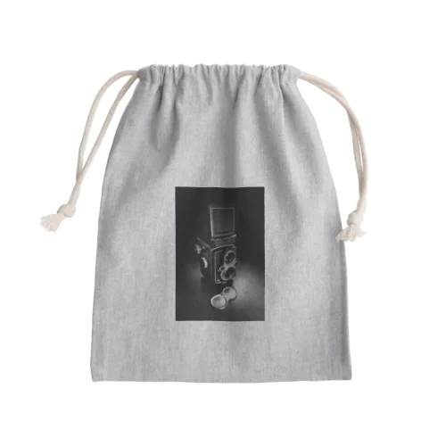 二眼レフカメラ Mini Drawstring Bag