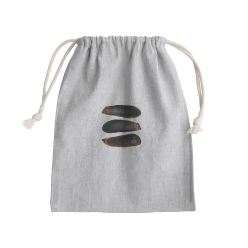 焼きなす Mini Drawstring Bag