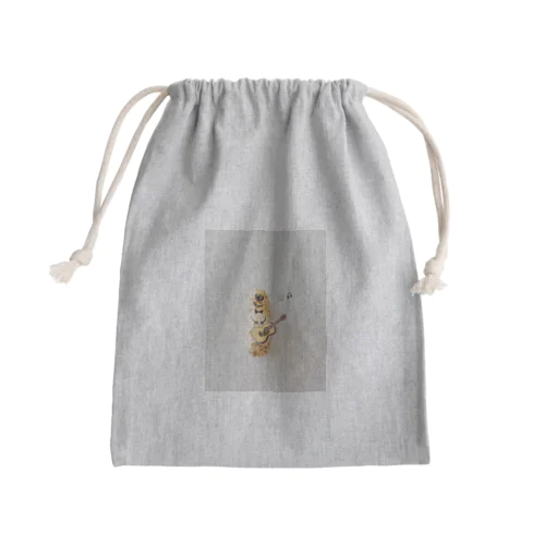 ナッツくん(弾き語りver.) Mini Drawstring Bag