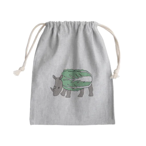 ハクサイ Mini Drawstring Bag