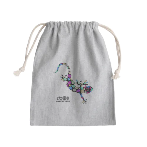 ヤモリの中の..桜龍 Mini Drawstring Bag