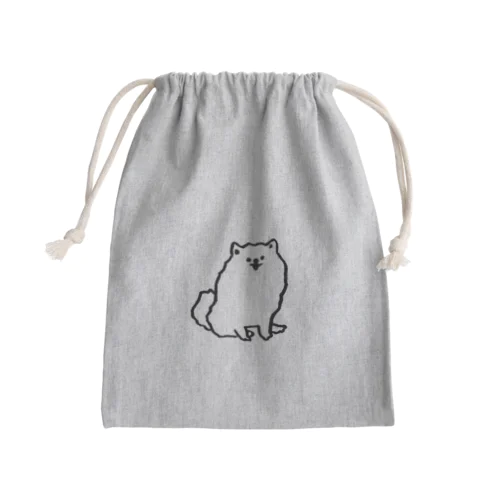 ポメラニアン Mini Drawstring Bag