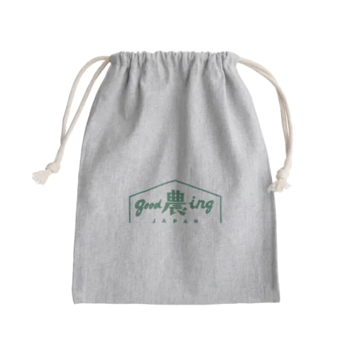 Good 農ing Japan オフィシャルグッズ2021 Std Mini Drawstring Bag