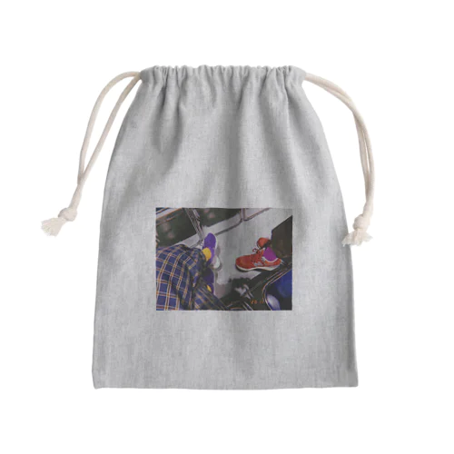 foooooot!!! Mini Drawstring Bag