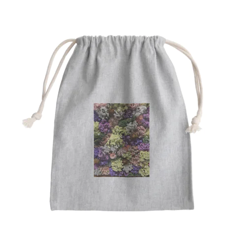 Flowers forever Mini Drawstring Bag