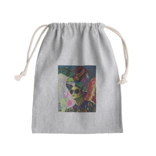 parrots Mini Drawstring Bag