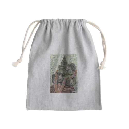 ガネーシャ11 Mini Drawstring Bag