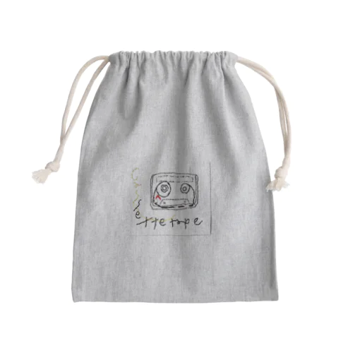 Cassettape Mini Drawstring Bag