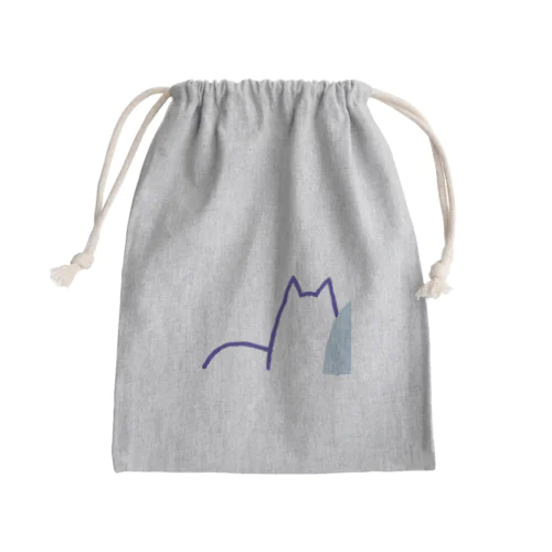 のぞくこは Mini Drawstring Bag