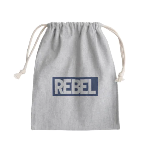 REBEL BLUE Mini Drawstring Bag