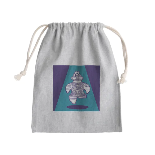 遮光器土偶 Mini Drawstring Bag