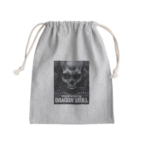 ドラゴンスカルバッグ Mini Drawstring Bag