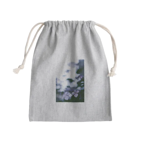 Hydrangea Mini Drawstring Bag