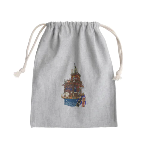 寺赤組山車Goods Mini Drawstring Bag