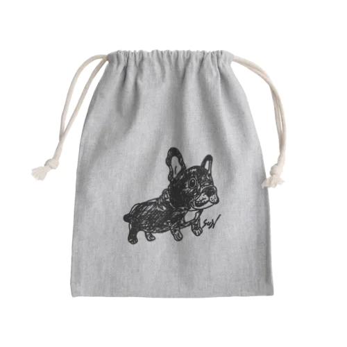 すん Mini Drawstring Bag