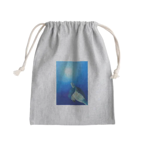 海亀くん Mini Drawstring Bag