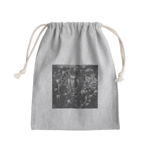 Wild  flower Mini Drawstring Bag