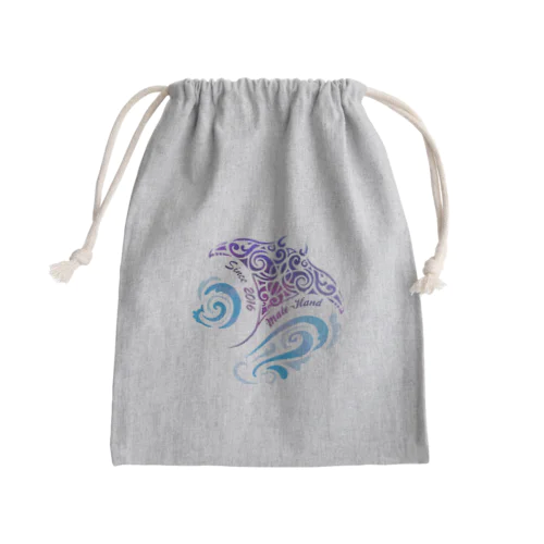 オリジナルデザイン Mini Drawstring Bag