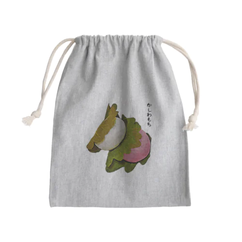 かしわもち_2105 Mini Drawstring Bag