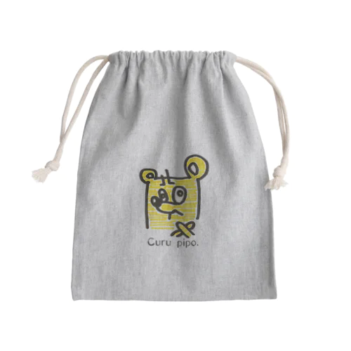 Curu pipo Mini Drawstring Bag