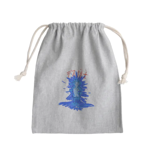 デス博士(透過) Mini Drawstring Bag