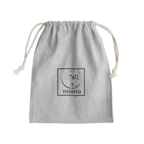 MOMU LOGO series Mini Drawstring Bag