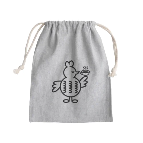 ルーストリ Mini Drawstring Bag