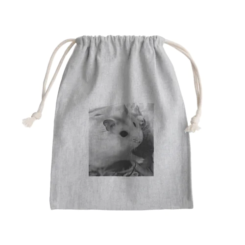 ぼくハムえもん(ハムスター) Mini Drawstring Bag