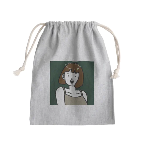 えせ森ガール Mini Drawstring Bag