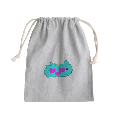 るしくの愛獣 Mini Drawstring Bag