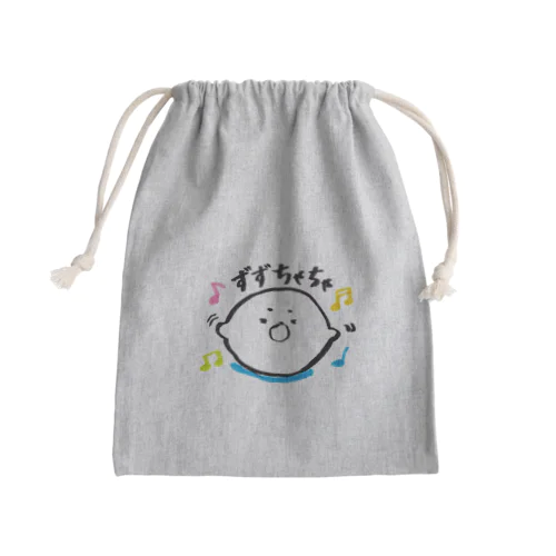 躍る道産子あざらしくん Mini Drawstring Bag